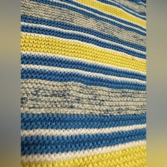 ROSIE ASSOULIN Striped Knit Cotton Jumper - size Large - Pristine Condition - Picture 13 of 16